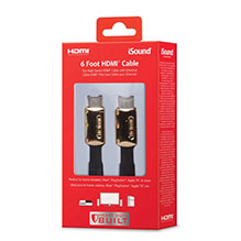 ISOUND HDMI CABLE 6FT / 6815