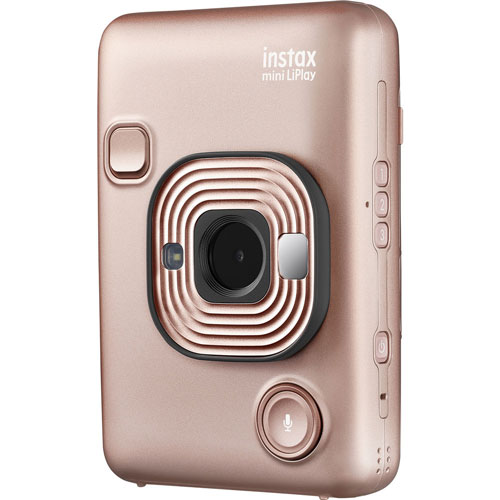 Fujifilm Instax MINI Liplay Hybrid Instant Camer, Bluch Gold