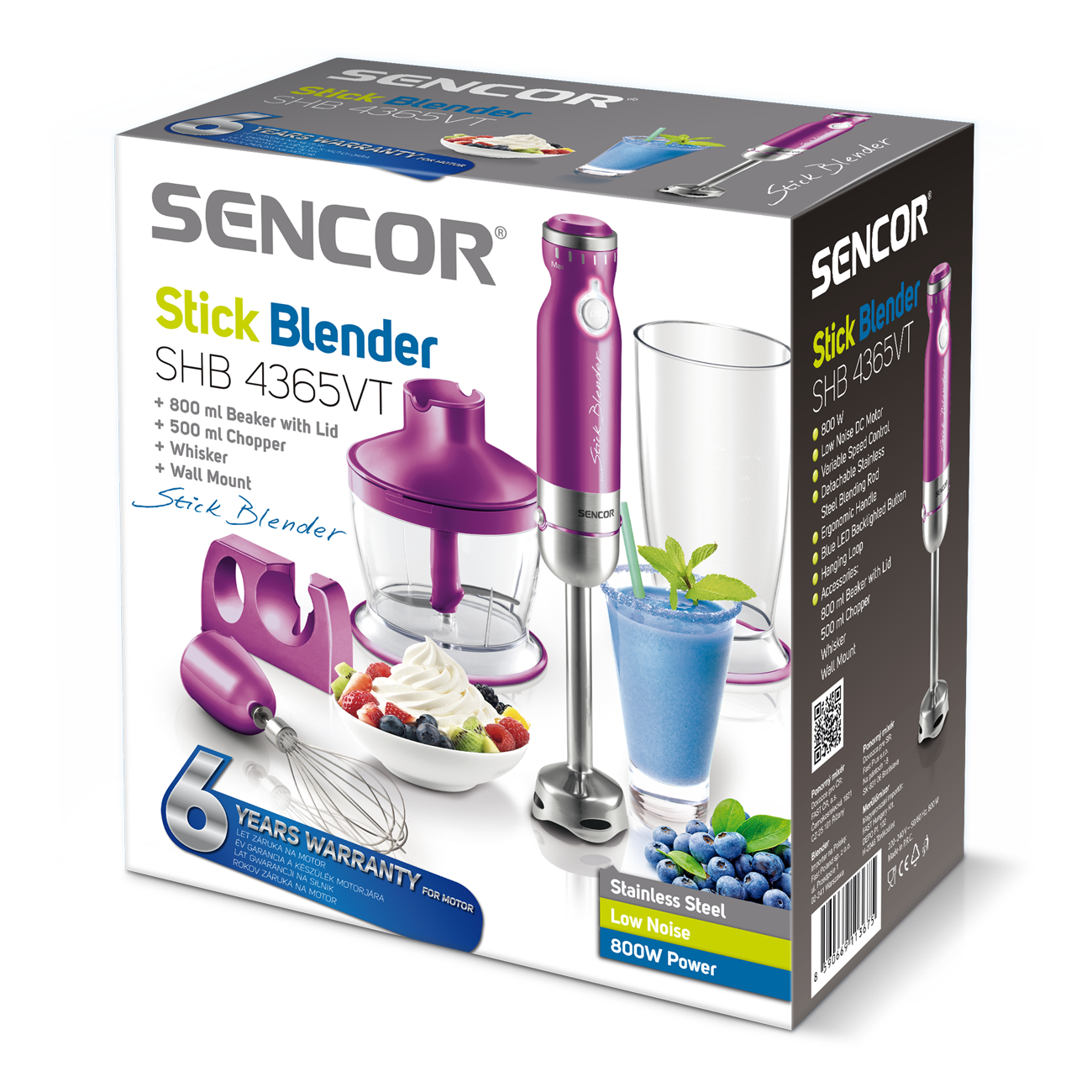 SENCOR Hand Blender SHB4365VT