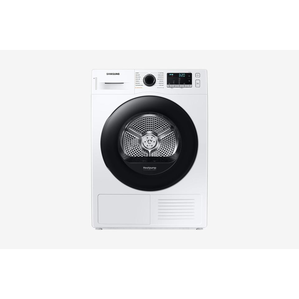 Samsung Dryer 8KG Heat Pump Series 5 White, SAM-DV80TA020