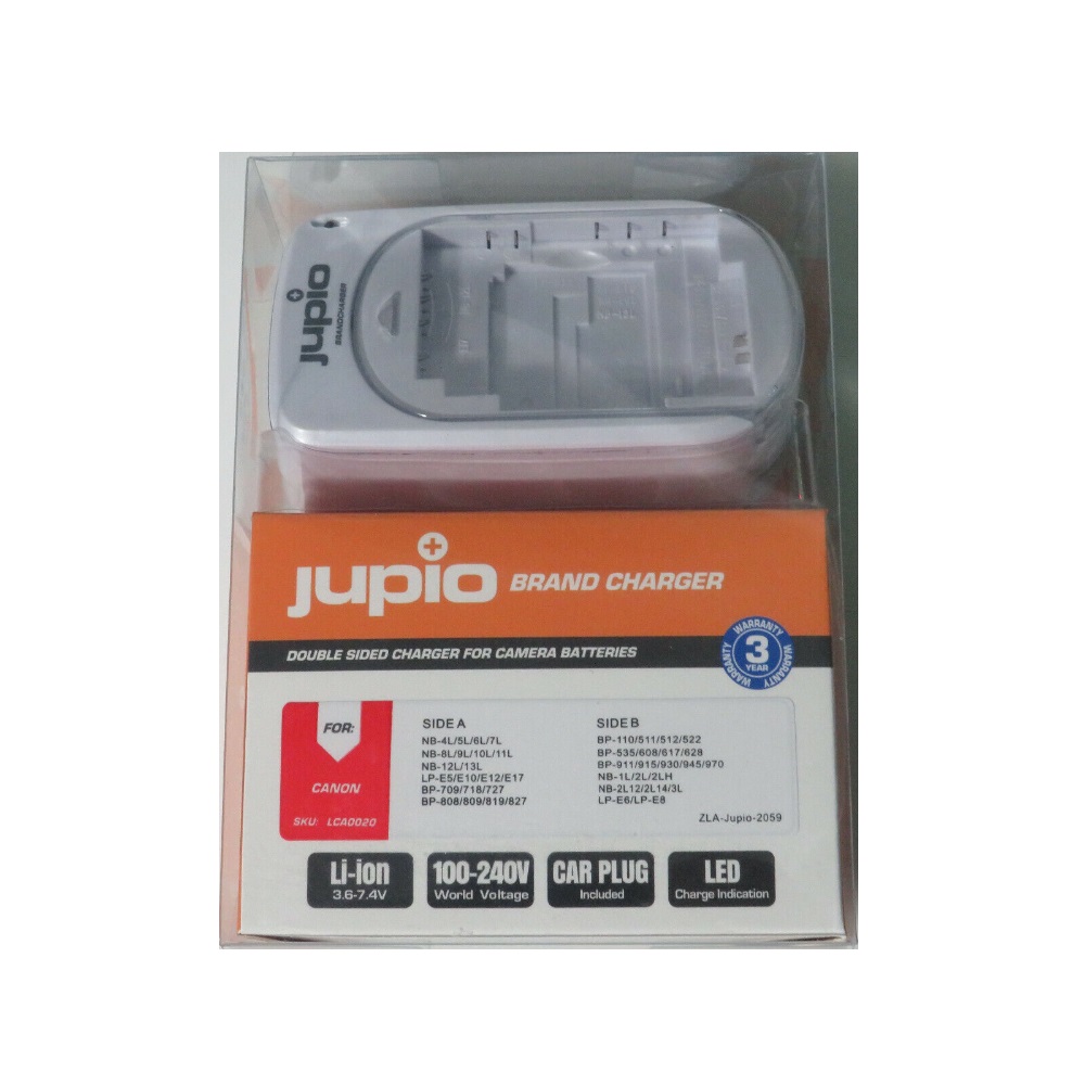 Jupio Universele Lader Canon(Charger), LCA0020
