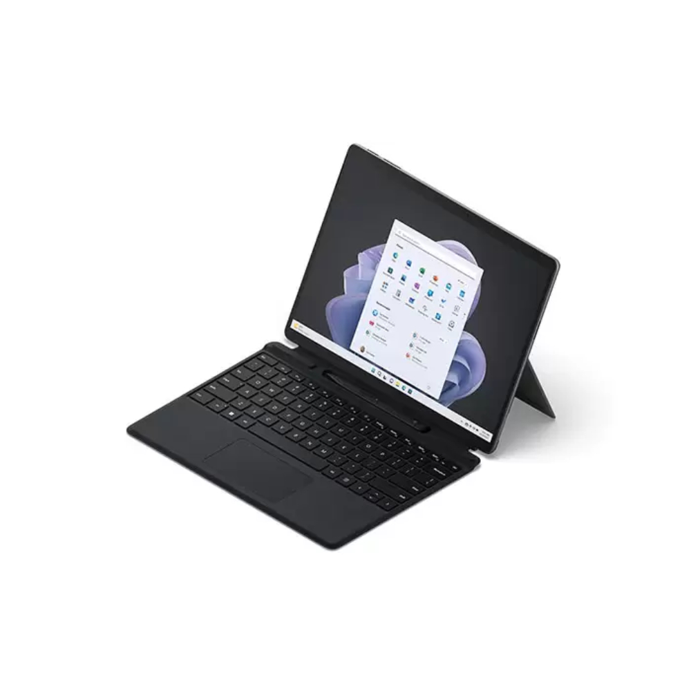 Micrsoft Surface Pro 9 Graphite, 13-Inch, Intel Core I7-1255U, 16GB DDR5, 512GB SSD, W11H, With Keyboard + Pen, VQ1-00001