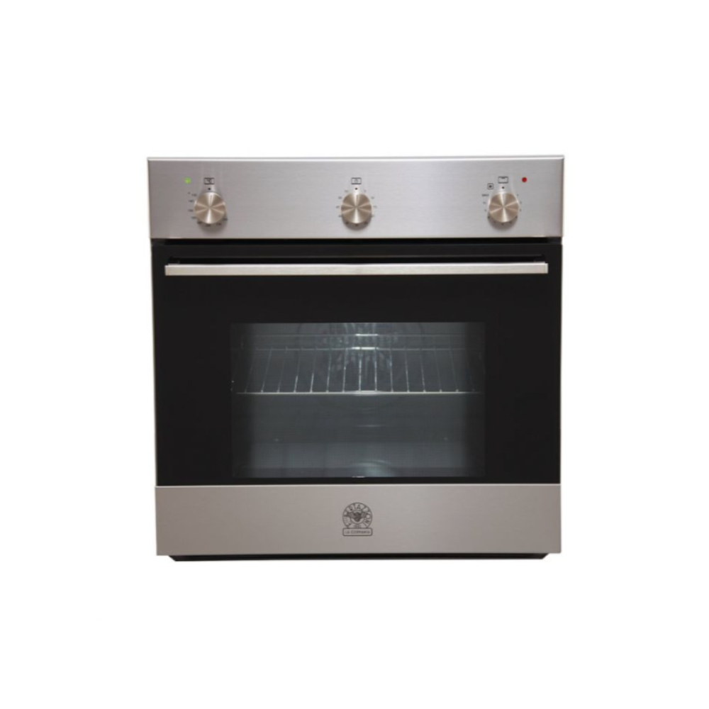 La Germania Oven 60cm Gas Oven/Electric Grill Convection Fan, Futura Design, Safety, 65L, Stainless Steel, LGE-F670E9X/12