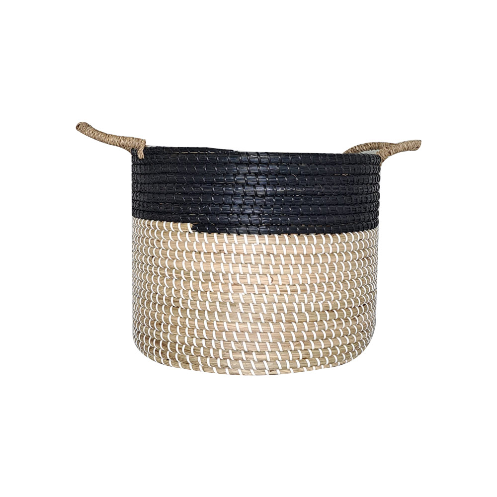 Cannon Basket Round With Handles S Seagrass, CAN-SGP68A