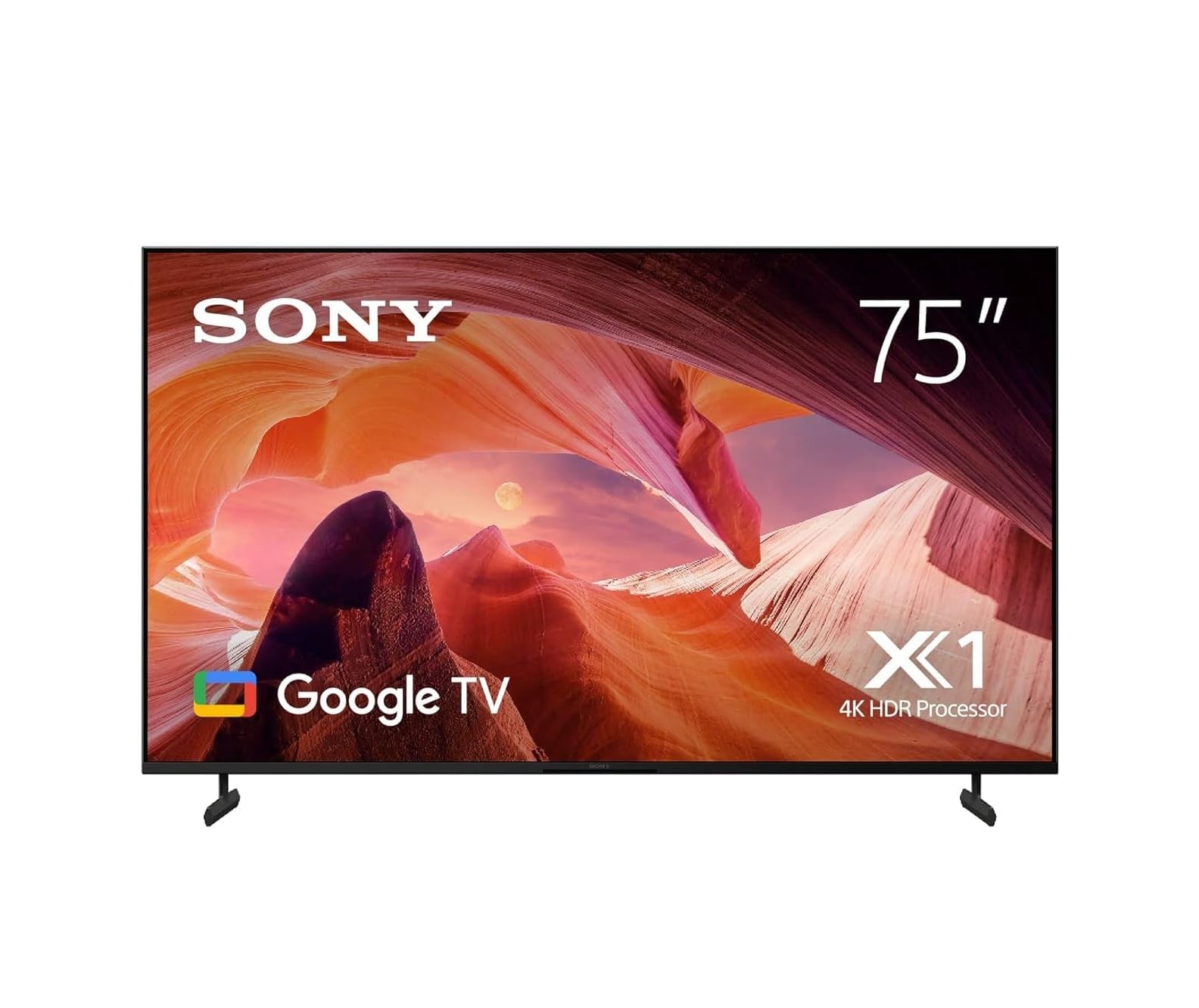 Sony Bravia 75-Inches 4K Ultra HD Smart LED Google TV, KD-75X80L