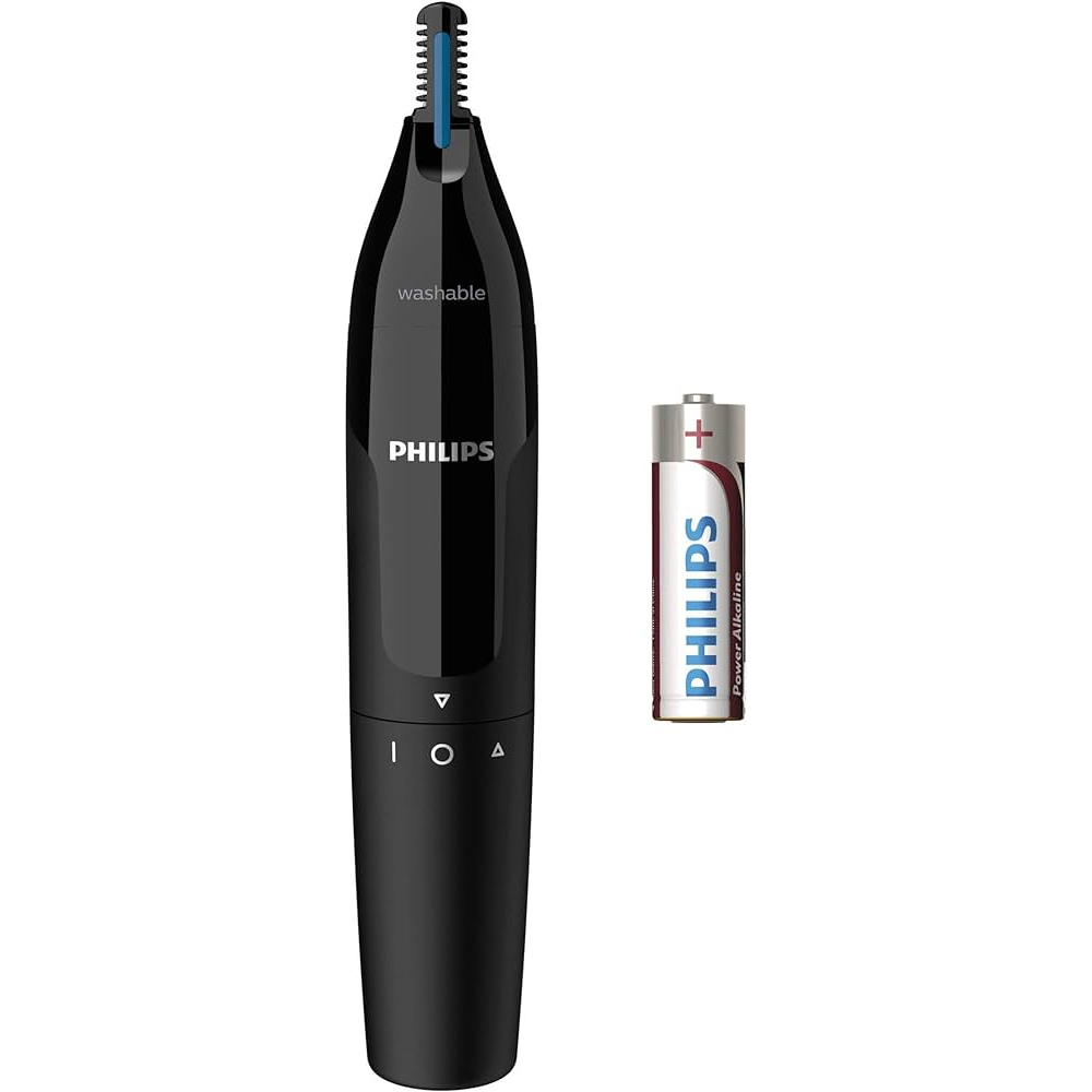 Philips Nose & Ear Trimmer, Washable, Aa Battery, Protective Guard System, NT1650/16