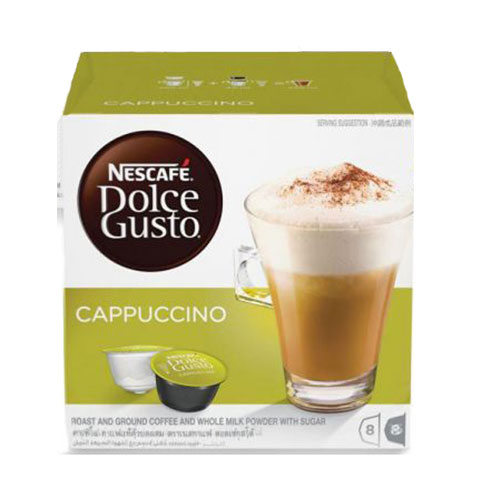 Nescafe Dolce Gusto, Cappuccino, 16 Capsules, 12169028