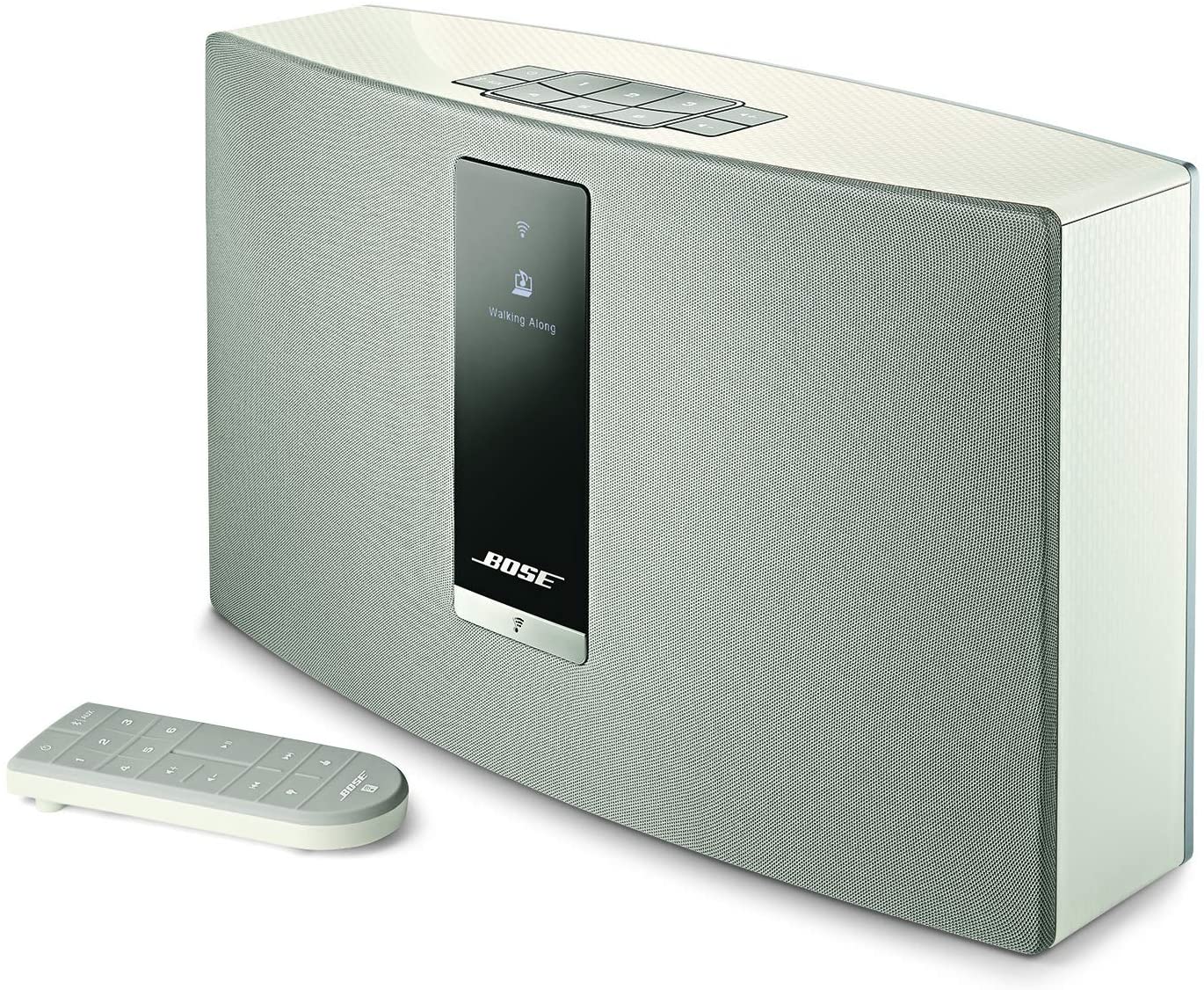 Bose Soundtouch 20 SERIES III Wireless Bluetooth Speaker, Wifi Support, Alexa Smart Assistant Supported, OLED Screen, WHITE, BOSSPK07380635200