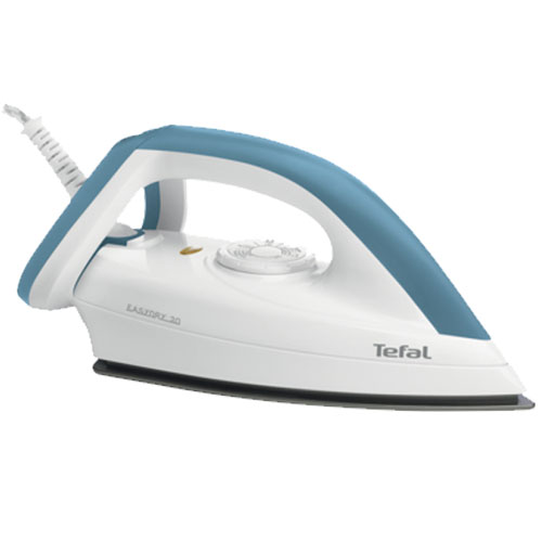 Tefal Dry Iron, 1200W Power, Non Stick Soleplate, 220V Voltage, Blue, FS4020