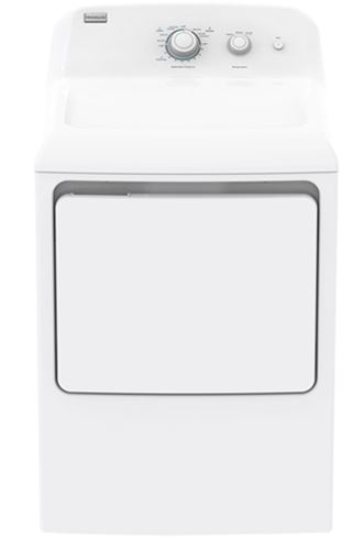 FRIGIDAIRE Front Load Dryer Vented 10KG 3 Drying Programs, White, MKR62GWTWB