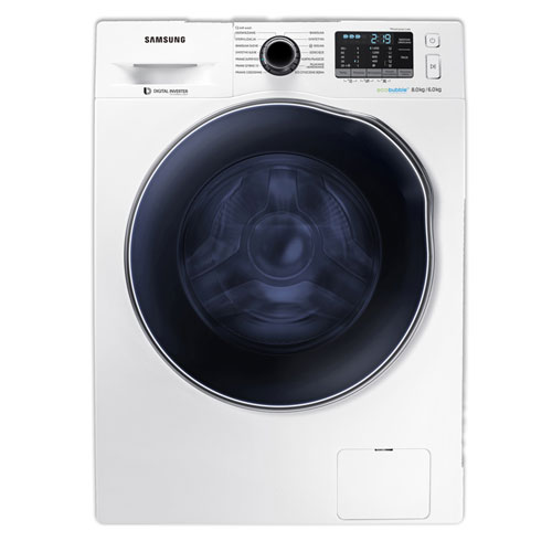Samsung FRONT LOAD WASHER/DRYER, 8KG/6KG, 1400RPM, A+++, WHITE, WD80J5410AW