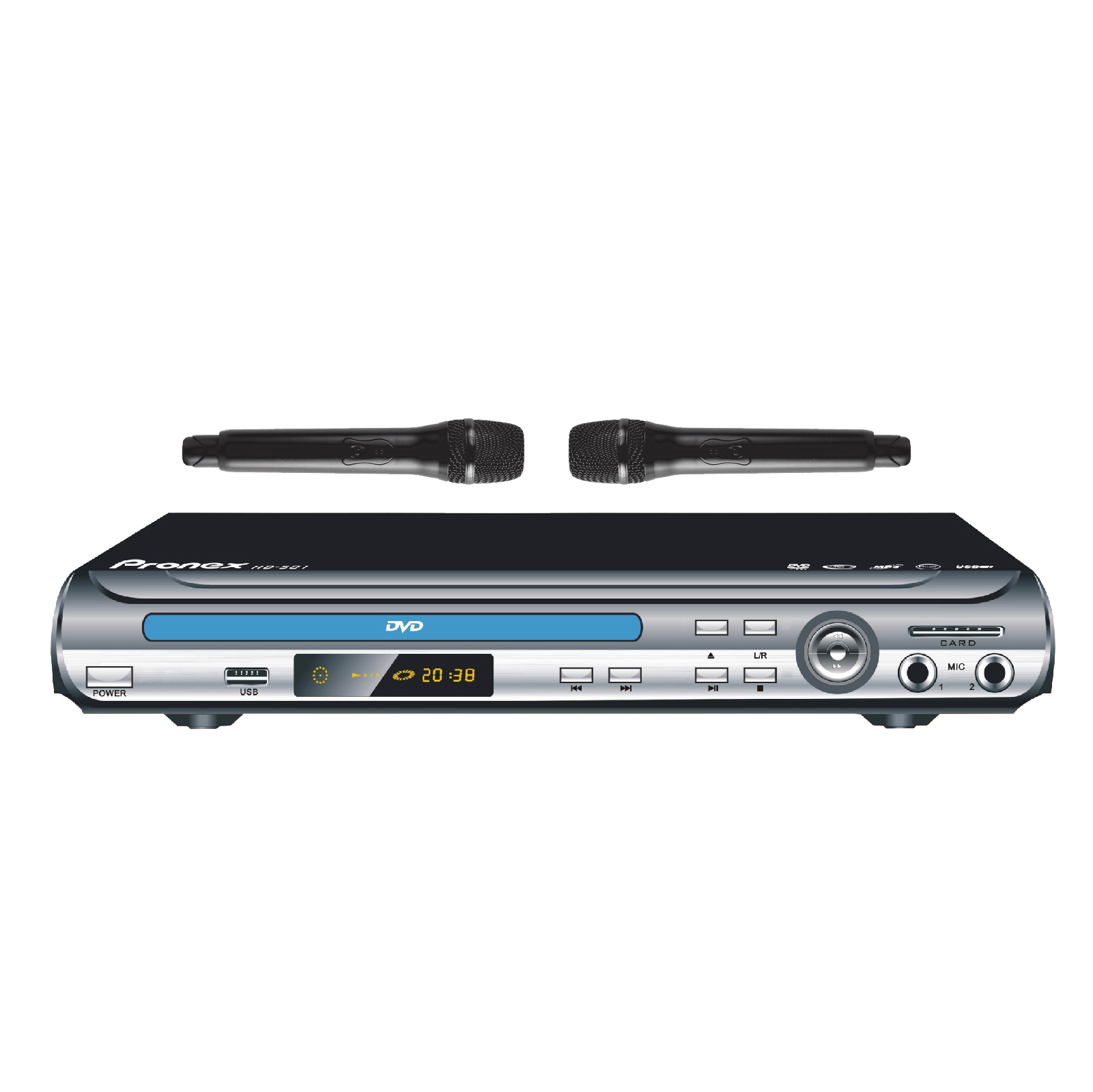 Pronex DVD Player Karaoke, HD501 
