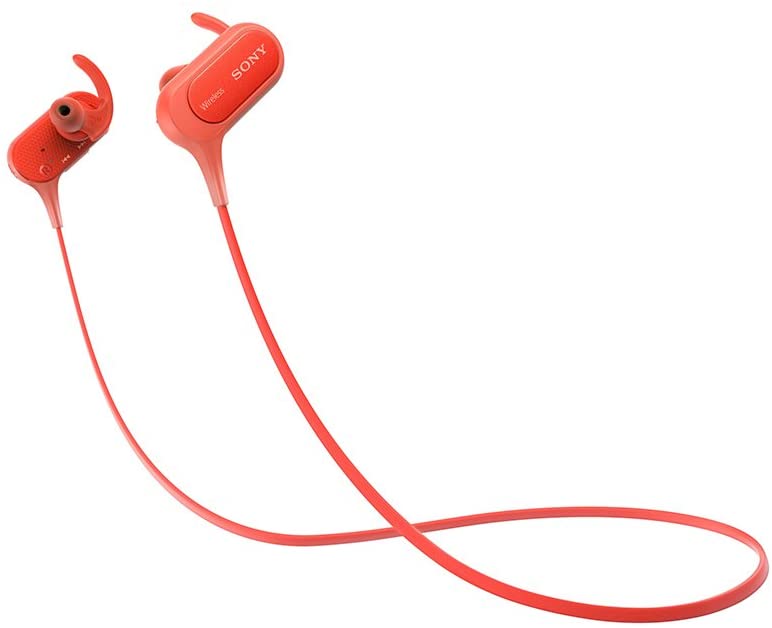 Sony Extra Bass Wireless Sports In Ear Headphones Red, MDR-XB50BSRZE