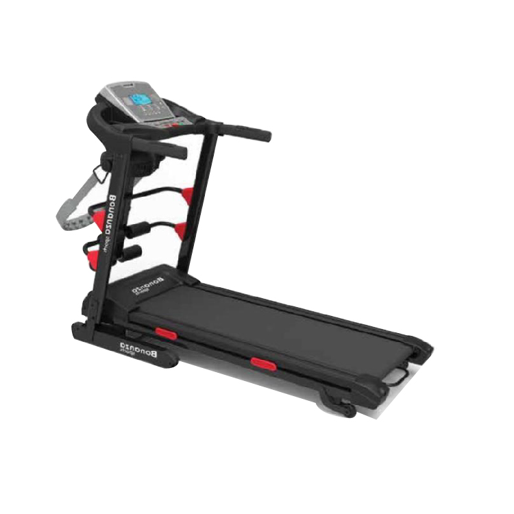 Bonanza Motorized Treadmill MP3 SD Card USB LCD Screen 2.5HP MAX 130KG Red, T-B887RED
