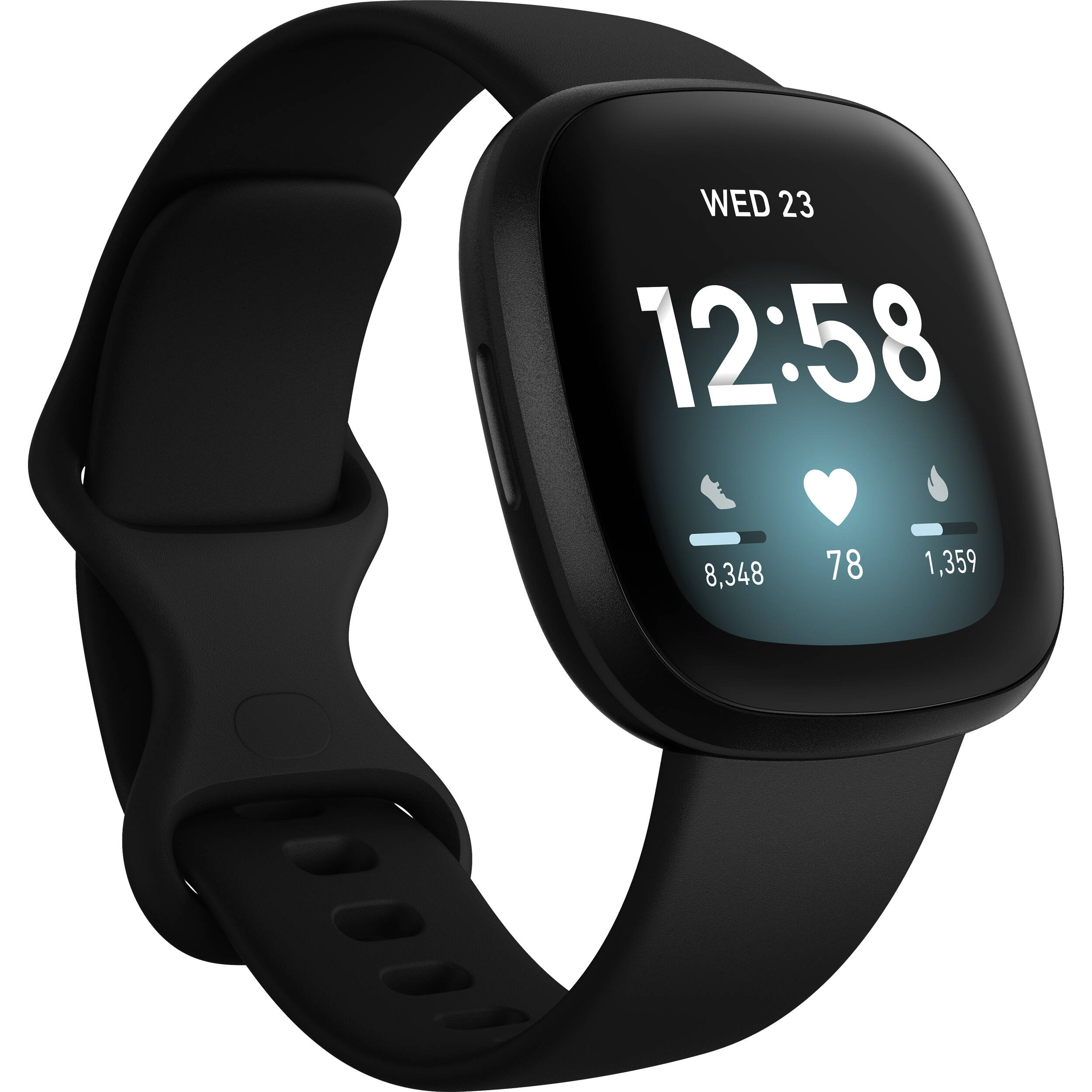 Fitbit Versa 3 Smart Watch+ Gps, FB511BKBK
