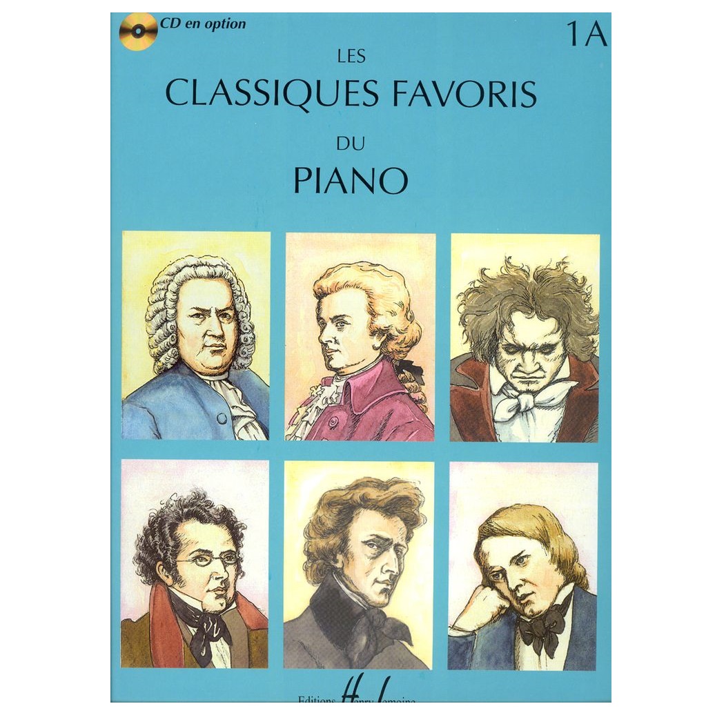 Lemoine Classiques Favoris Vol. 1A - Piano, CLASS1A