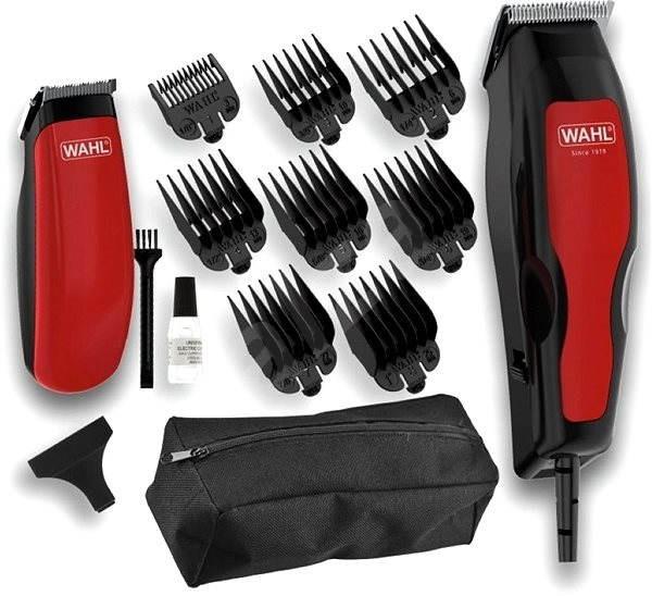 Wahl Combi Pack Hair Trimmer + Precision Trimmer Home Pro 8 Cutting Guides, 1395-0466