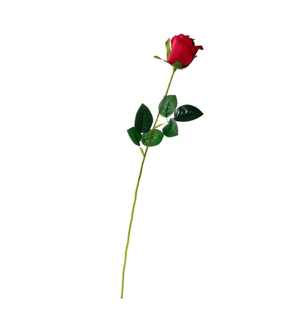 Paper Flower Rose 47cm Red, 25411-041