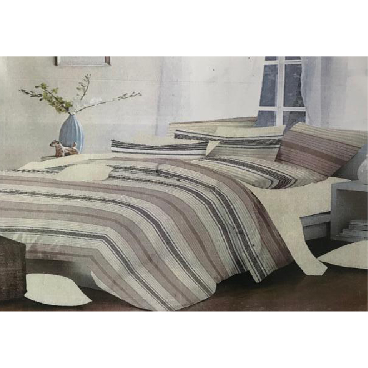 Coventry 4 pcs double | Beige/Brown/Grey, 2120BBG