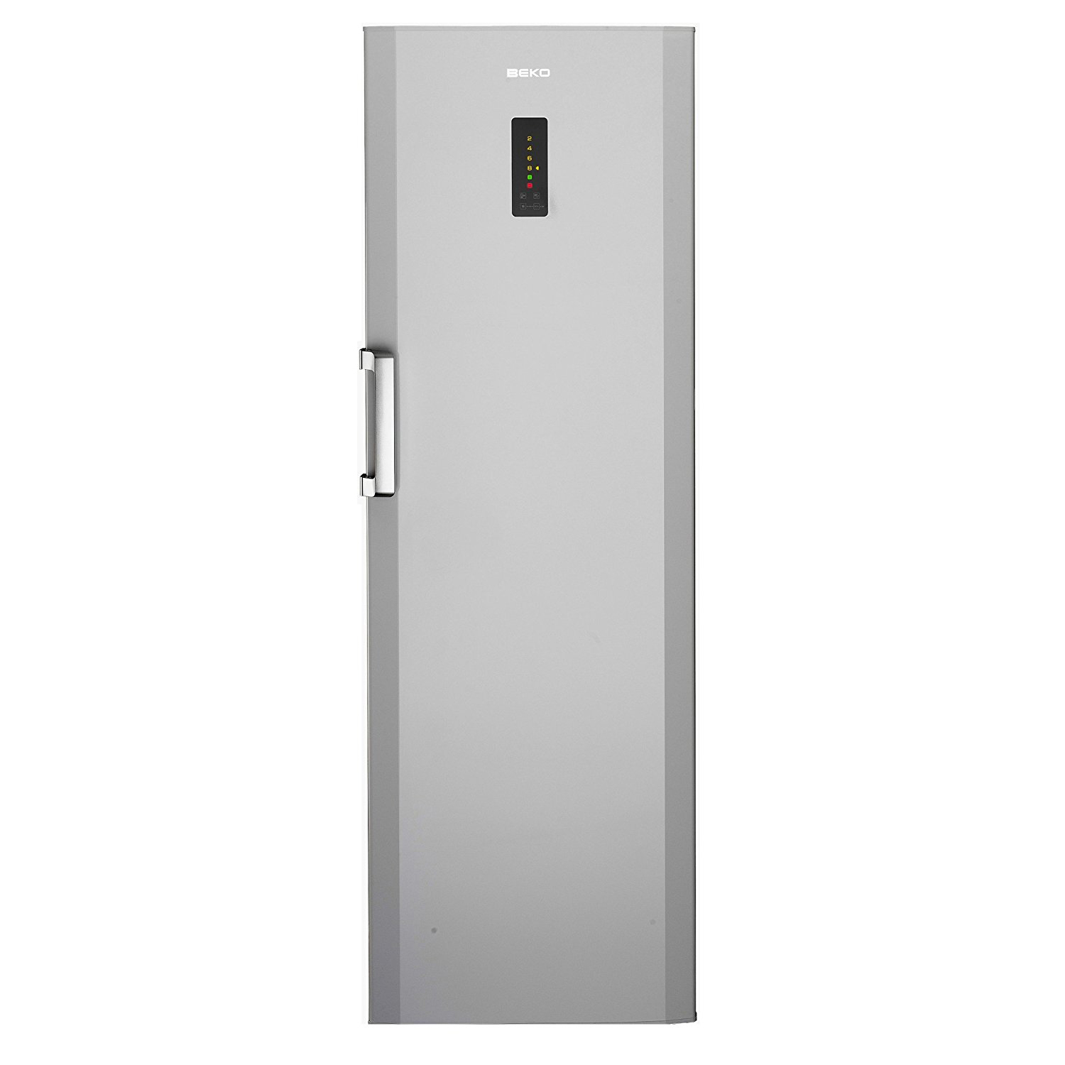 Beko Free Standing Refrigerator, 350L Net Capacity, Inox, SN140220X 