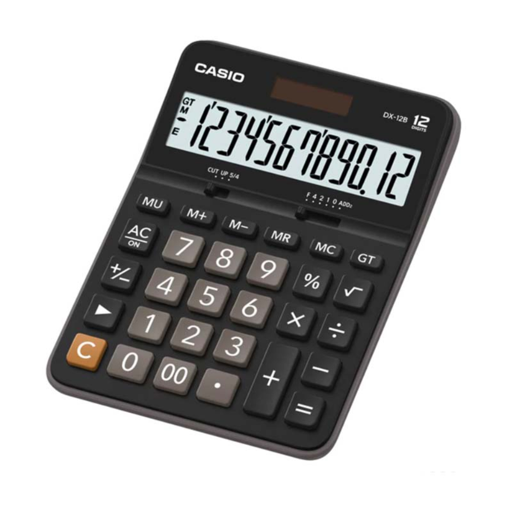 Casio Desk Calculator, DX-12B