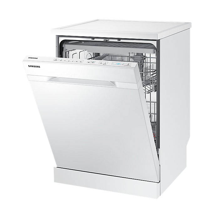 Samsung Free Standing Dishwasher with WaterWall, White, DW60M9530FW