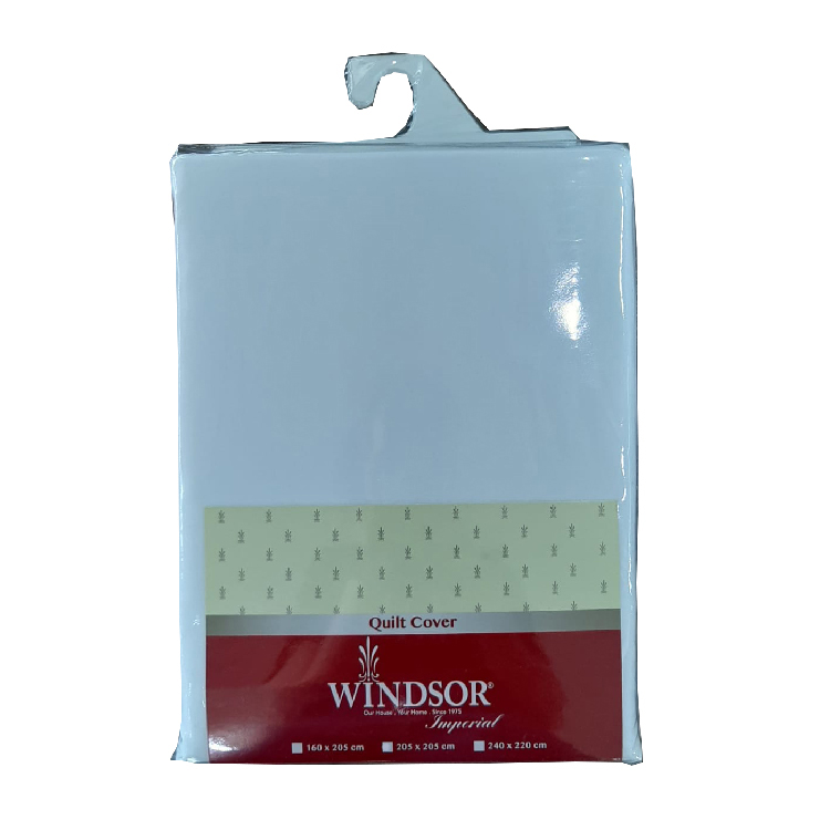 Windsor White Quilt Cover Assorted Double, WIN-4628W