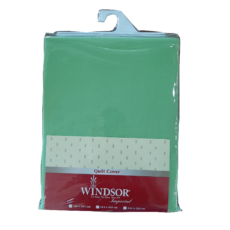 Windsor Light Green Quilt Cover Assorted King, WIN-4635LG