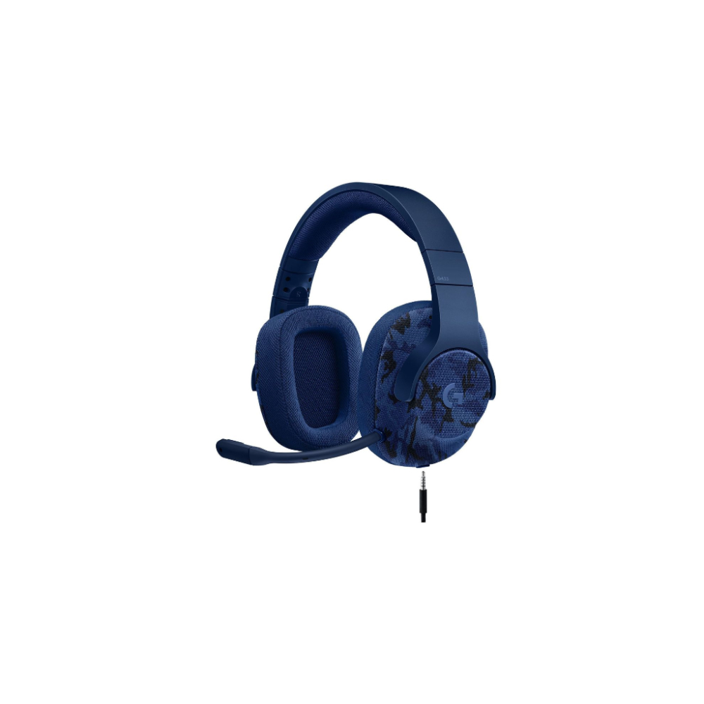 Logitech G433 7.1 Surround Gaming Headset (Blue Camo), LOG-981000688