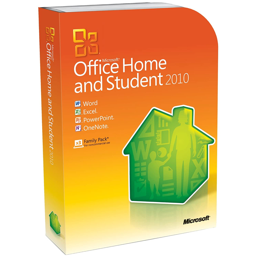Office Home & Student 2010 English Dvd Microsoft, MIC-79G02135