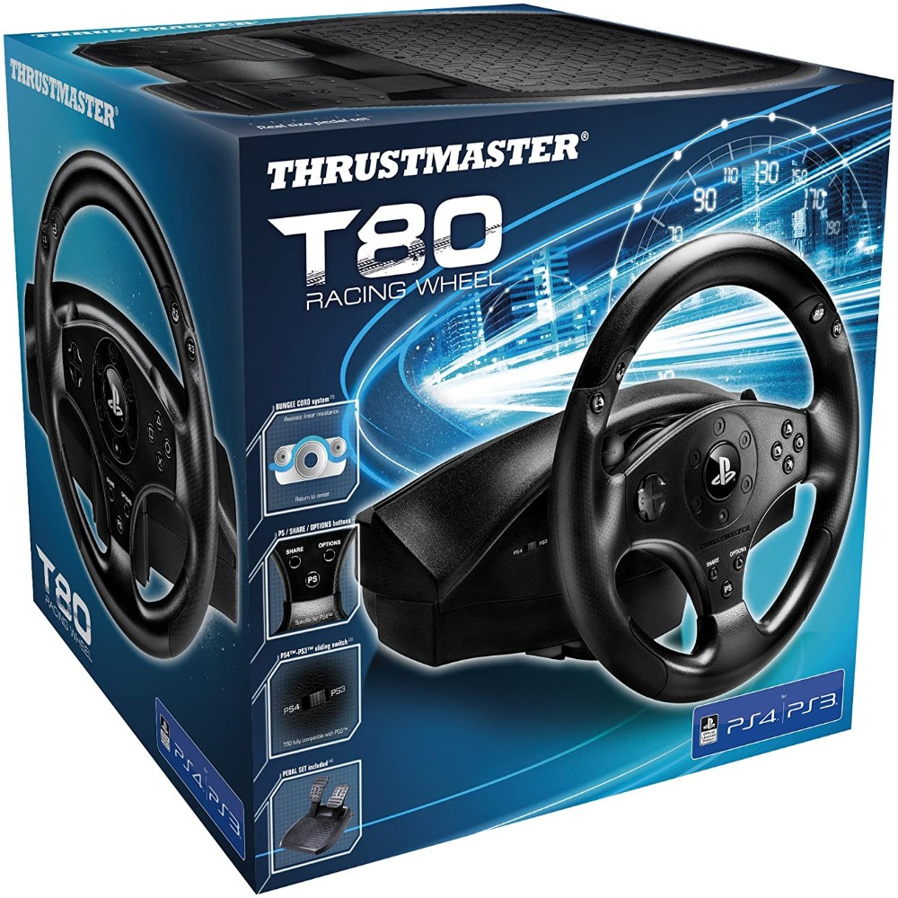 Thrustmaster advanced racing wheel PS4, T80 