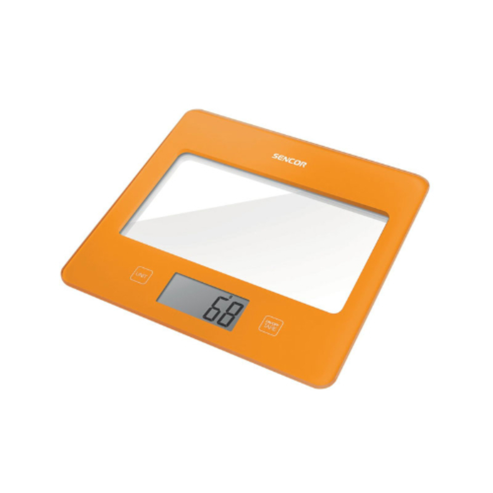 Sencor Kitchen Scale Touch Control Lcd Display Orange, SKS5023OR