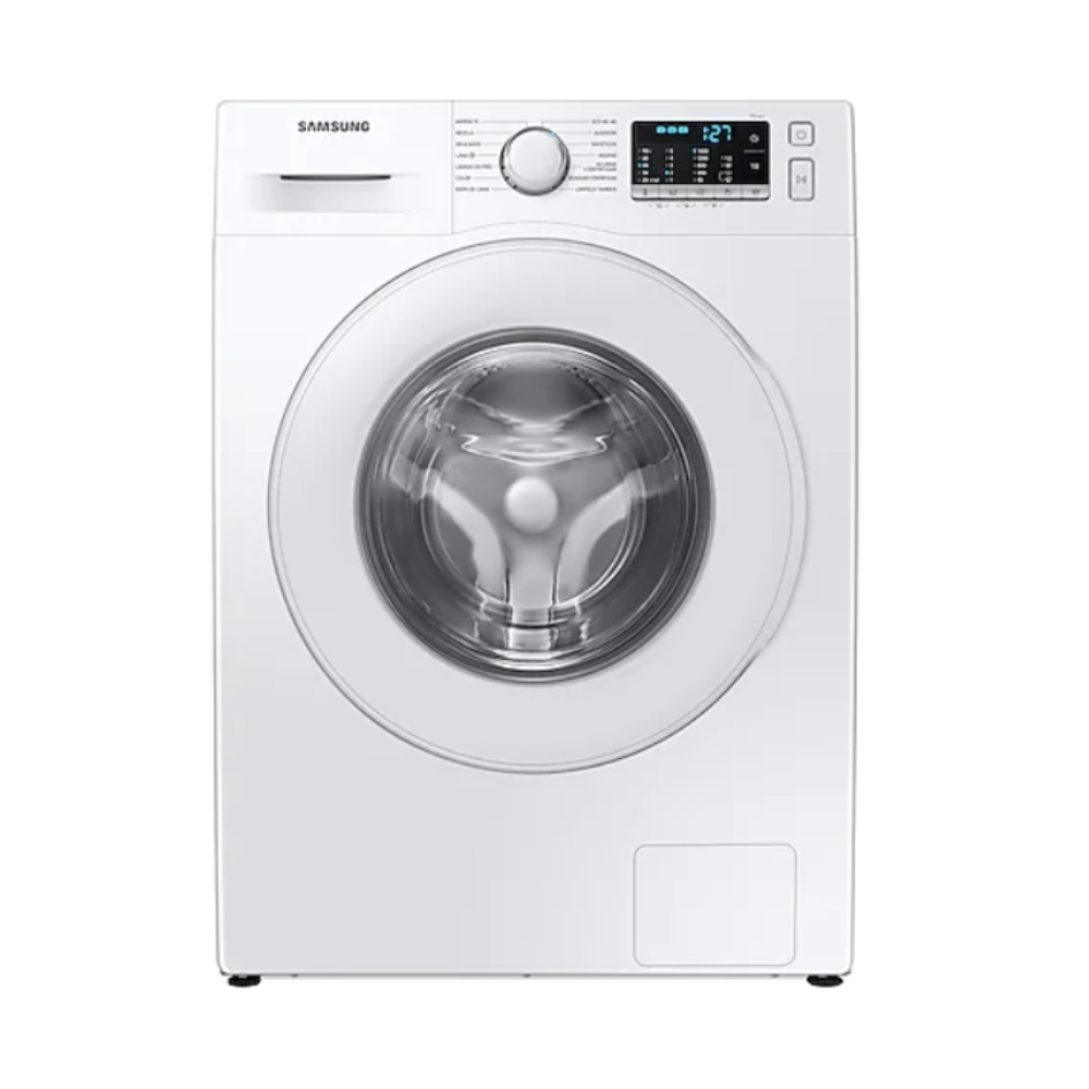Samsung Washer 2020 Series 5 Ecobubble, 9Kg 1400RPM, White, WW90TA046