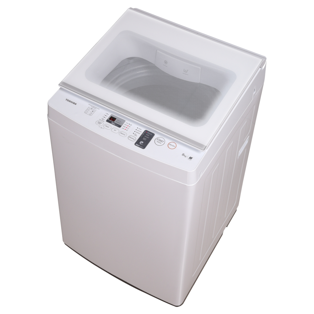 Toshiba Washing Machine 10Kg Top Load, White, AW-UK1100HUPL(WW)