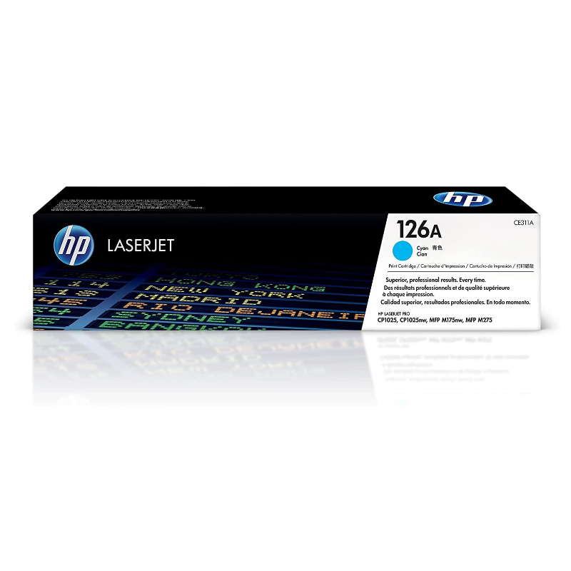 HP Laserjet Toner Cyan, 126A-CE311A
