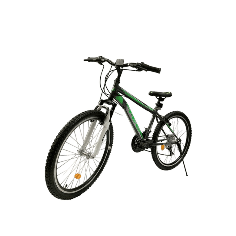 TEC Bike Titan 24 Inch Gray Green With Shimano S22 , TEC-8790