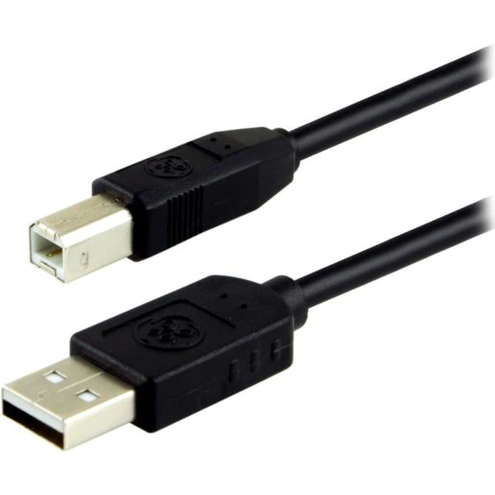 Philips USB 3.0 USB A/B Cable Printer - Tansfer Speeds Up To 5 GBPS - 1.8M - Gold Plated A Male /B Male, SWU3122N10