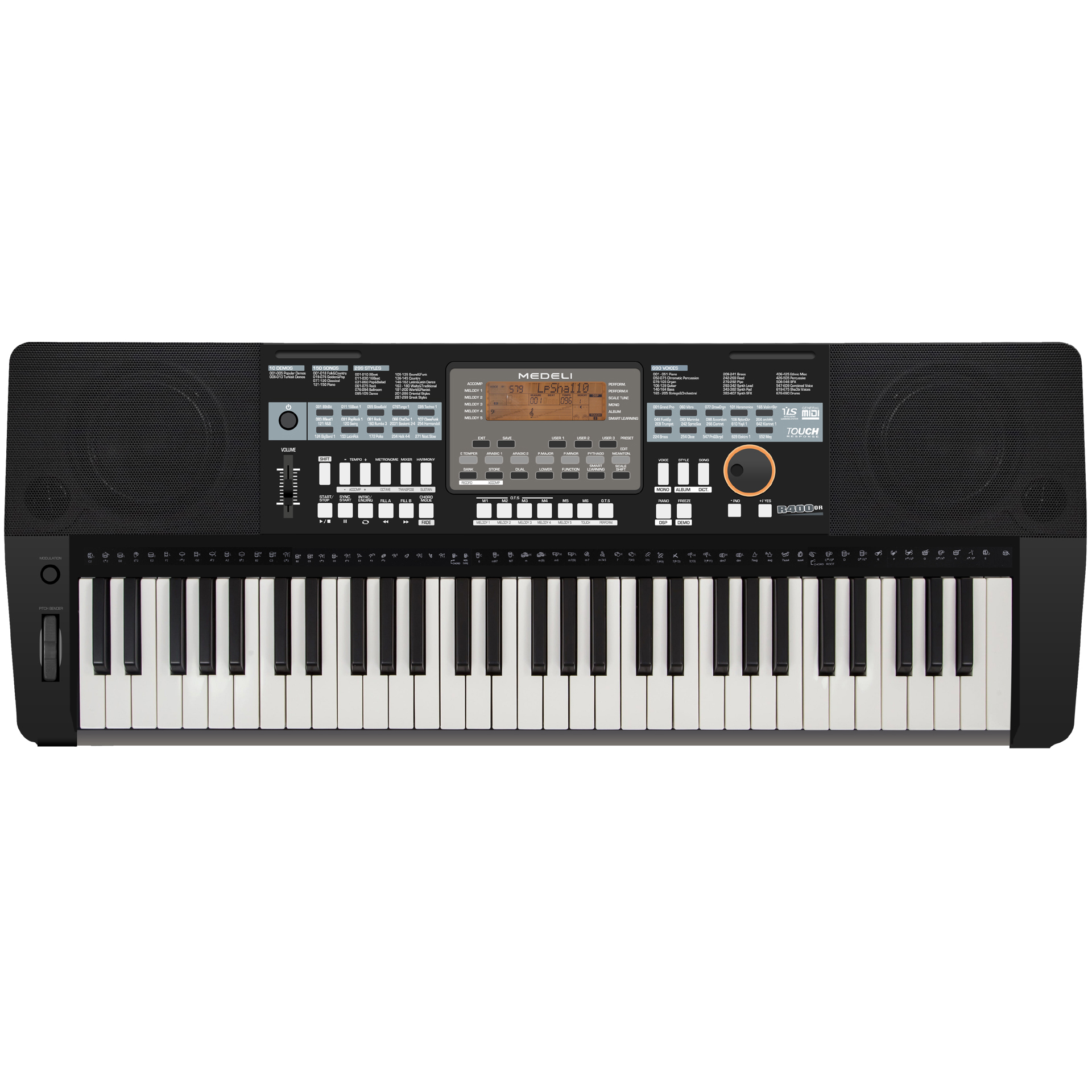 Medeli Oriental Keyboard With Shaaby Twist, R400