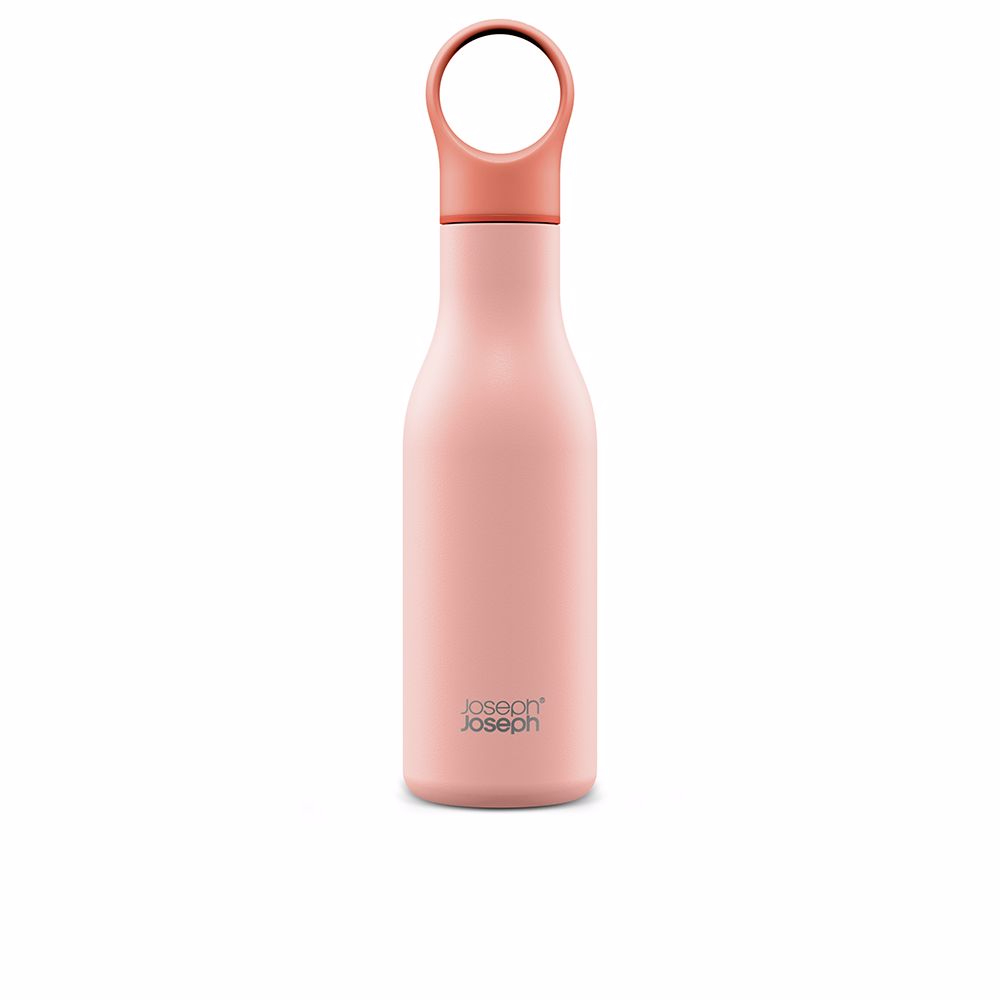 Joseph Joseph Loop 500ML Pink Vacuum Insulated Water Bottle Stainless Steel, JOSE-81119