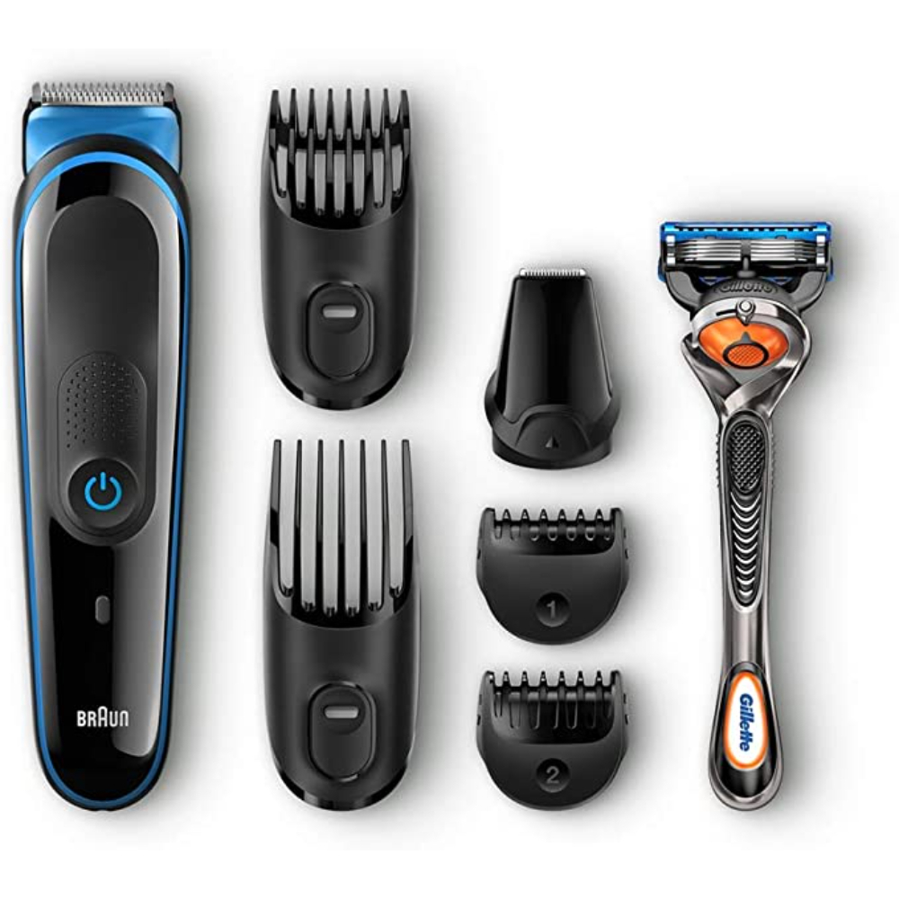 Braun Shaver Multi-Grooming Kit 7 In 1 Face & Body, MGK3045