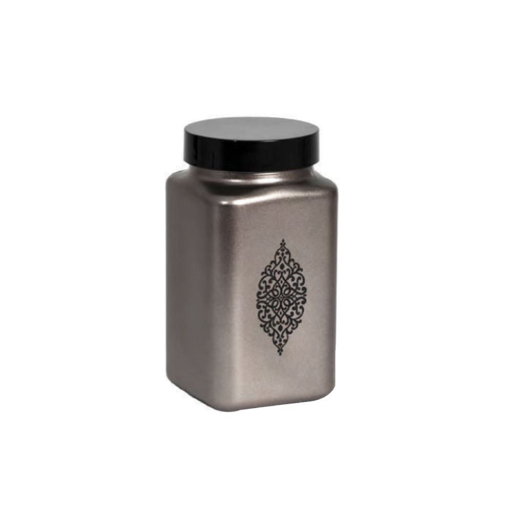 Herevin Square Canister Metallic 2LT Silver, 147016-129SILVER