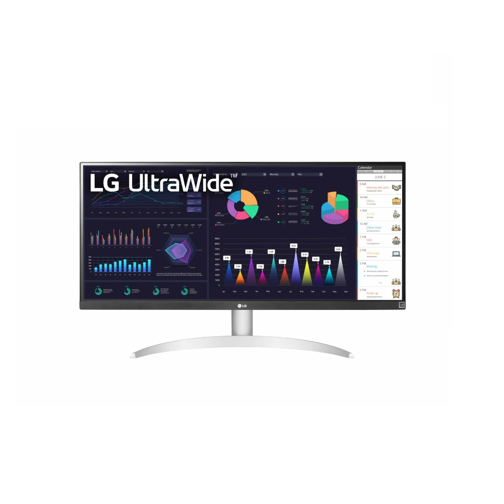 LG Monitor 29-Inch, Ultrawide Full HD IPS, HDR 10, USB-C 1Ms, 100Hz, HDMIX1, 29WQ600