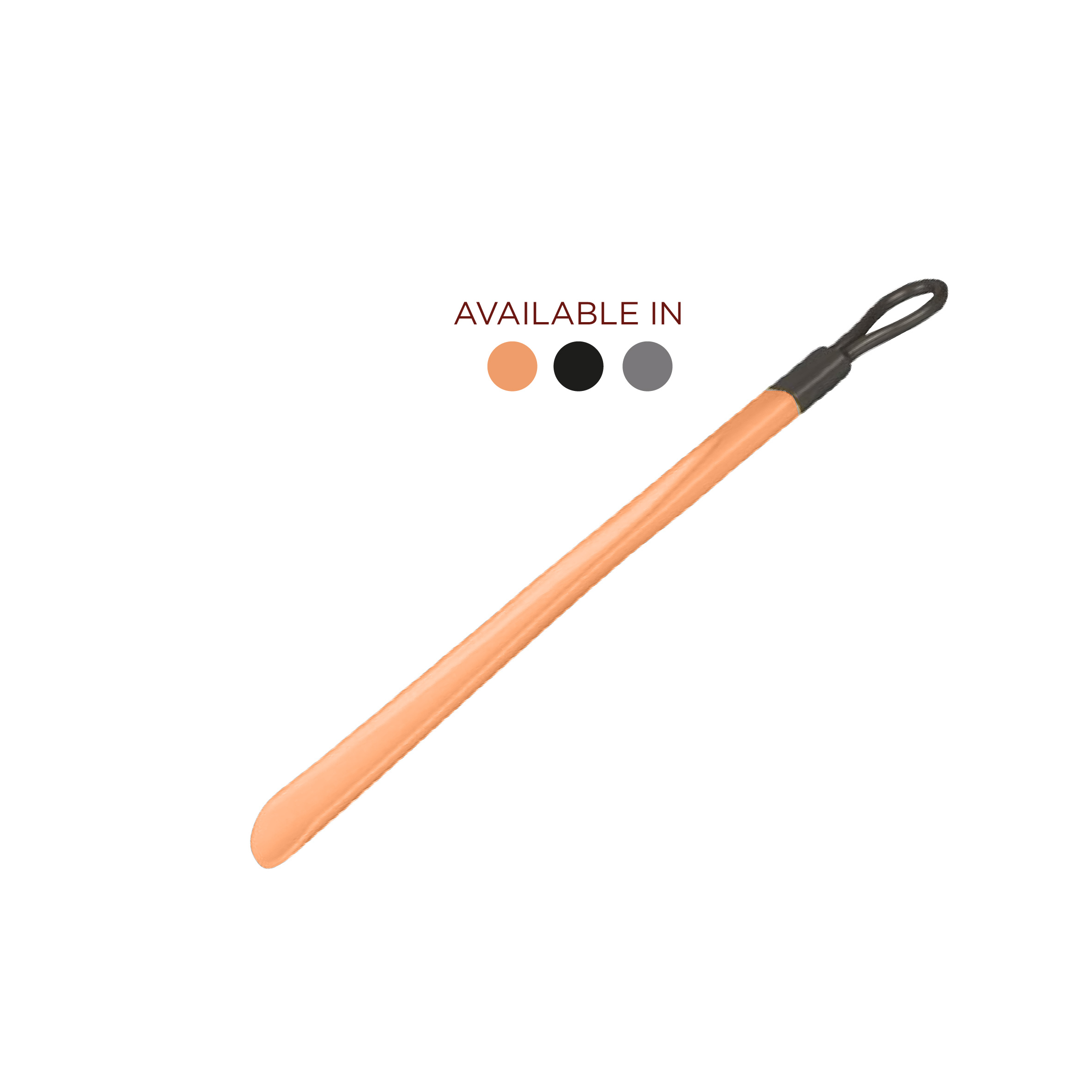 Sunplast Shoe Horn 58Cm (Avaialble in Orange / Black / Grey), SD-687